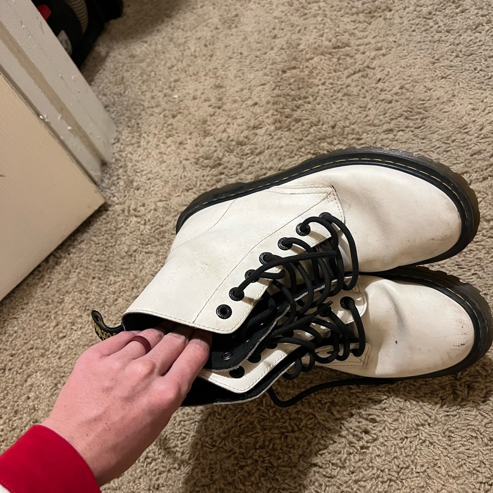 White doc martens